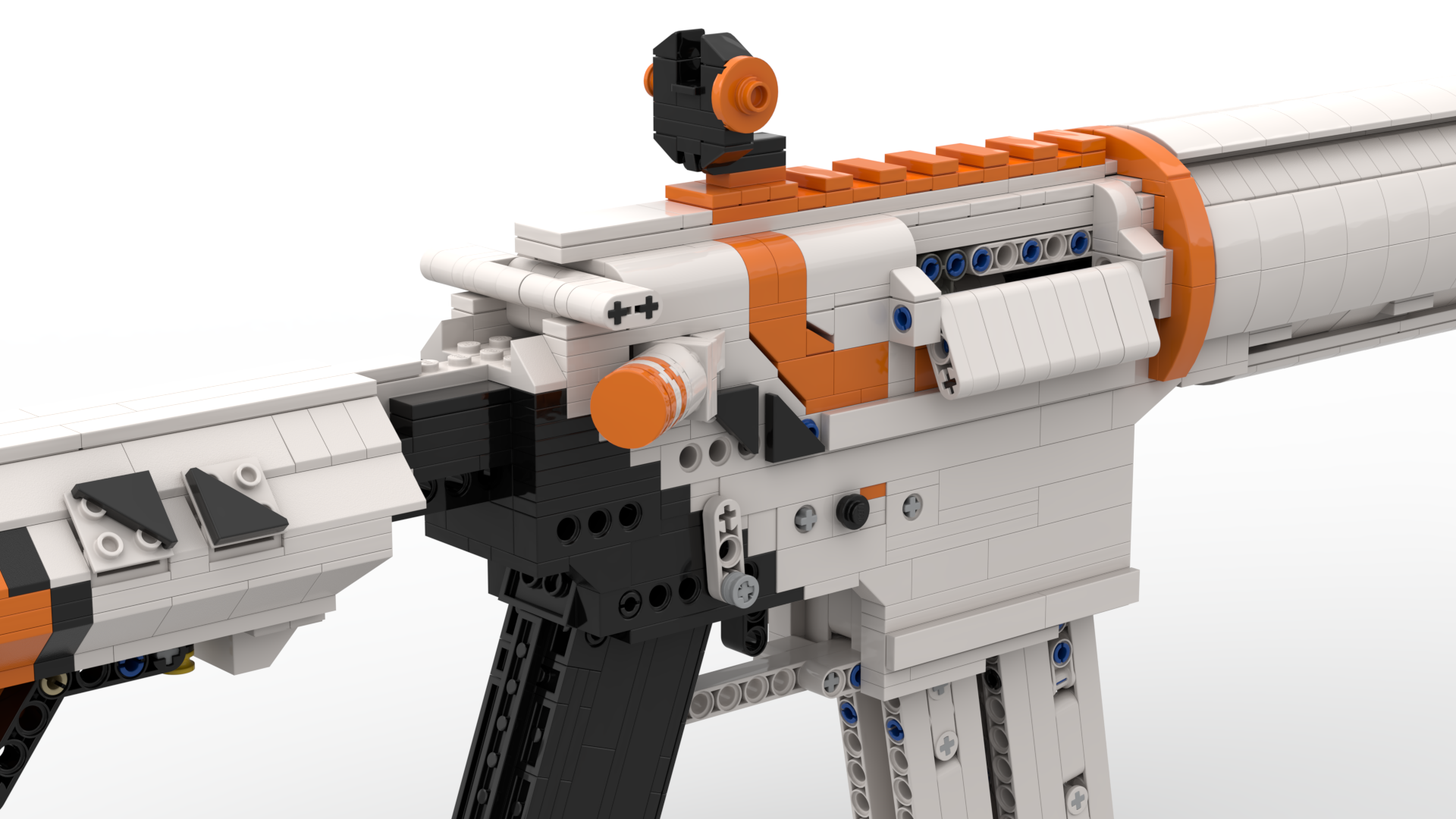 M4A4 ASIIMOV [PDF] – BEST LEGO GUNS INSTRUCTIONS & TUTORIALS